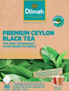 Dilmah Premium Tagless Tea Bags | 80 pack Logo