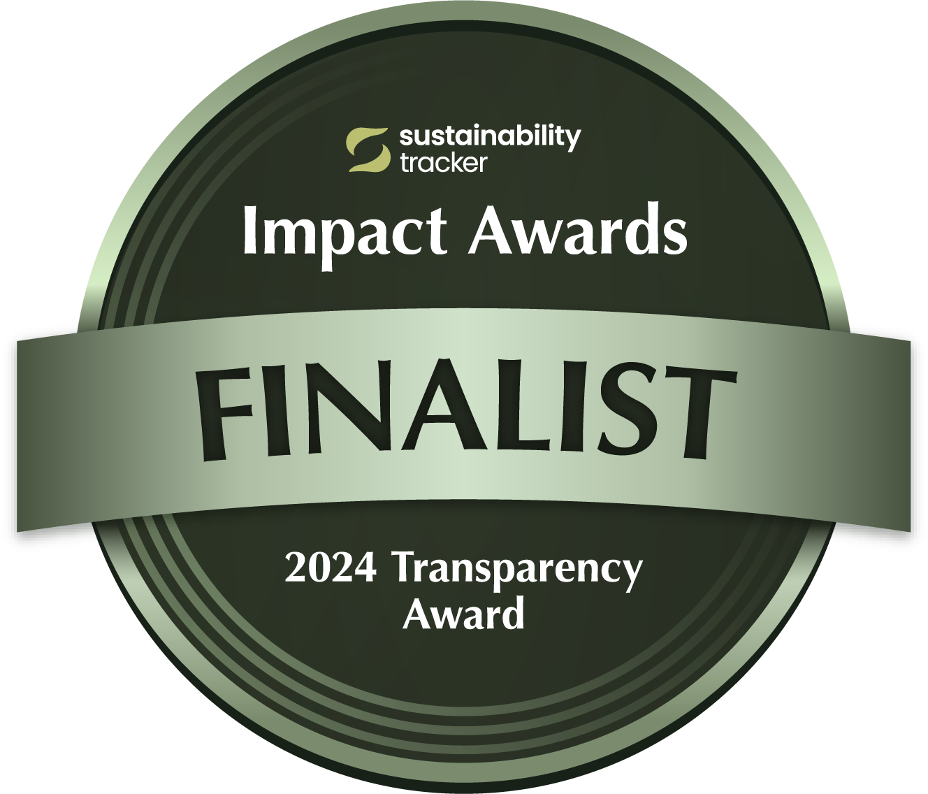 2024 Transparency Award Finalist Logo